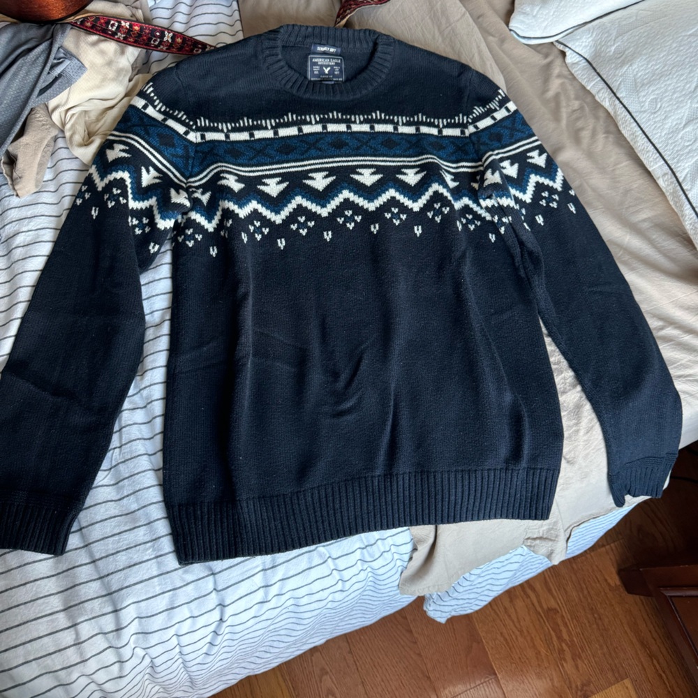 American eagle Christmas sweater